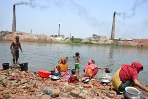 Daily Life Amid Pollution