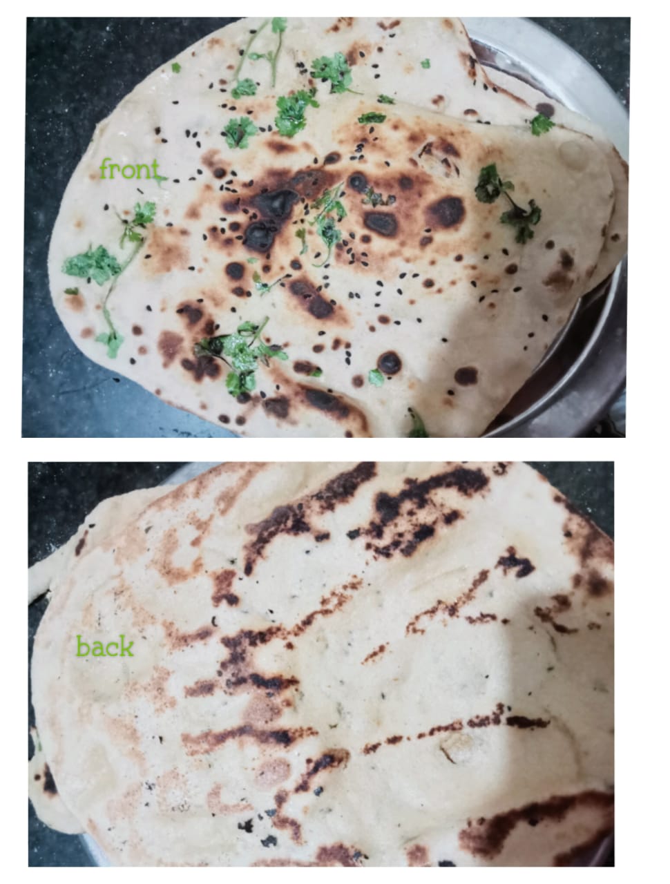 Tandori Naan at home.