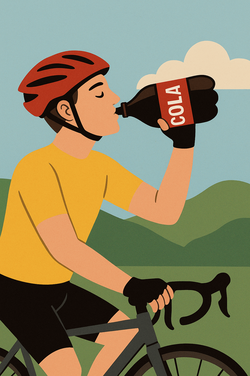 The Surprising Science Behind Why Cyclists Need Cola