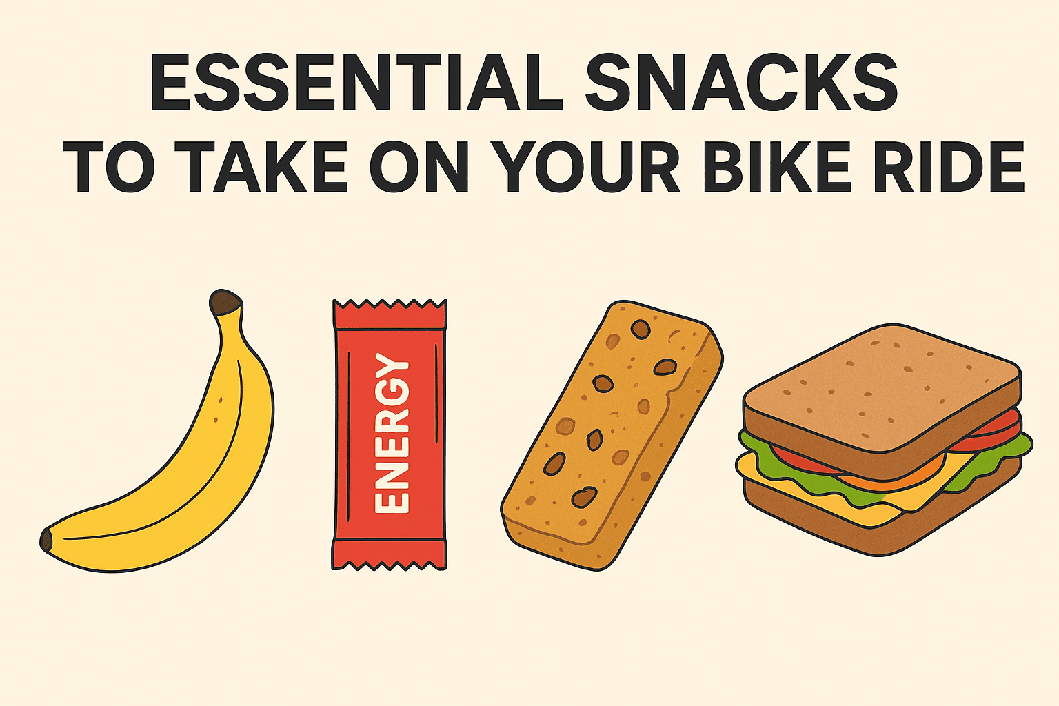 Essential Snacks to Take on Your Bike Ride: Fuel Like a Pro