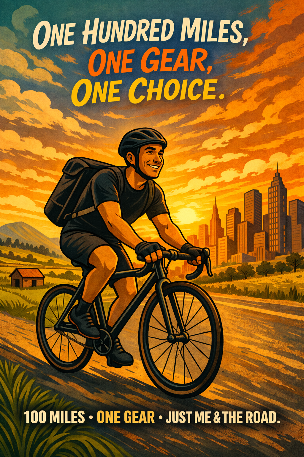 One Hundred Miles. One Gear. One Choice
