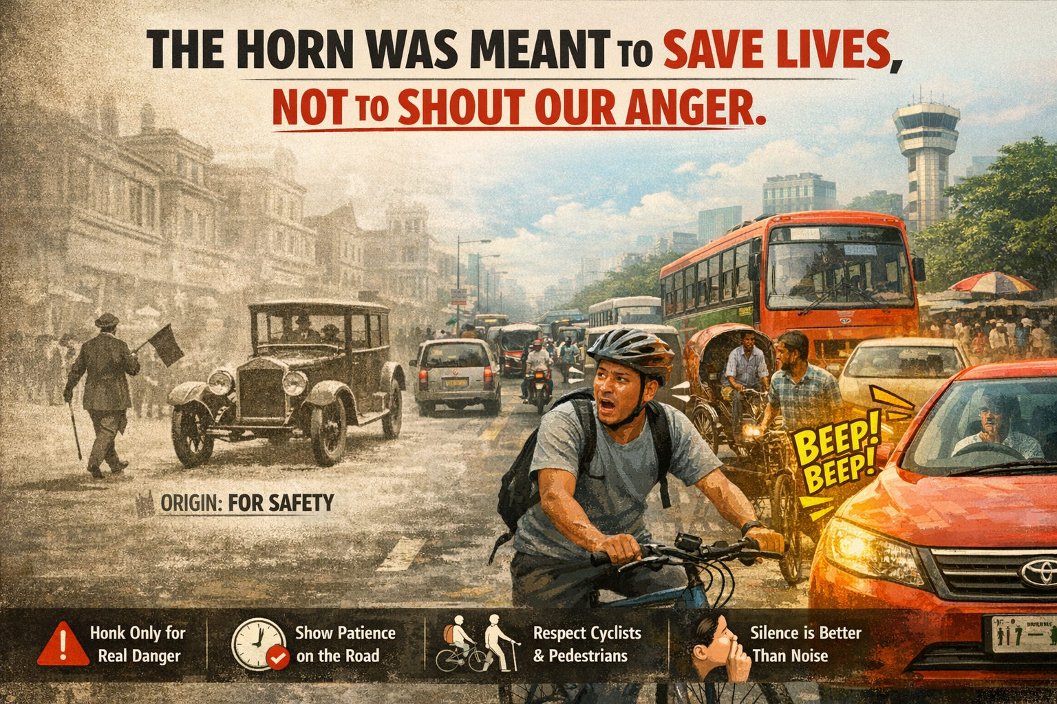 Honk Less, Think More