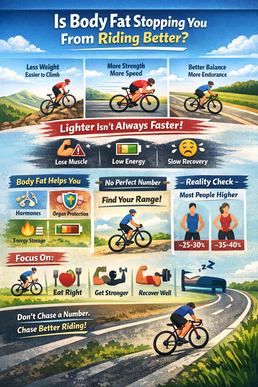 Is Body Fat Stopping You From Riding Better?