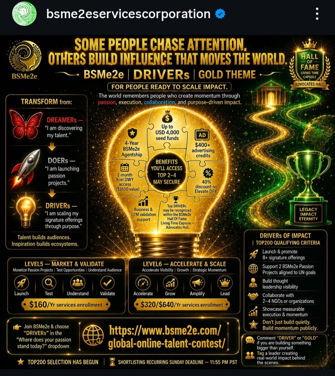 SOME PEOPLE CHASE ATTENTION,OTHERS BUILD INFLUENCE