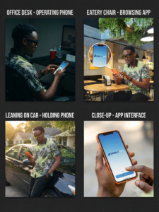 Mood Board For A Global Payment App Commercial