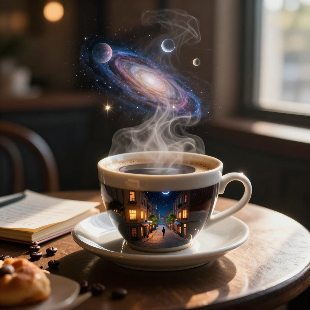 A Universe Between Sips