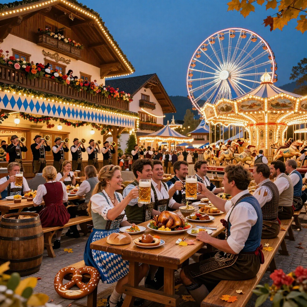 Oktoberfest Night in Bavaria