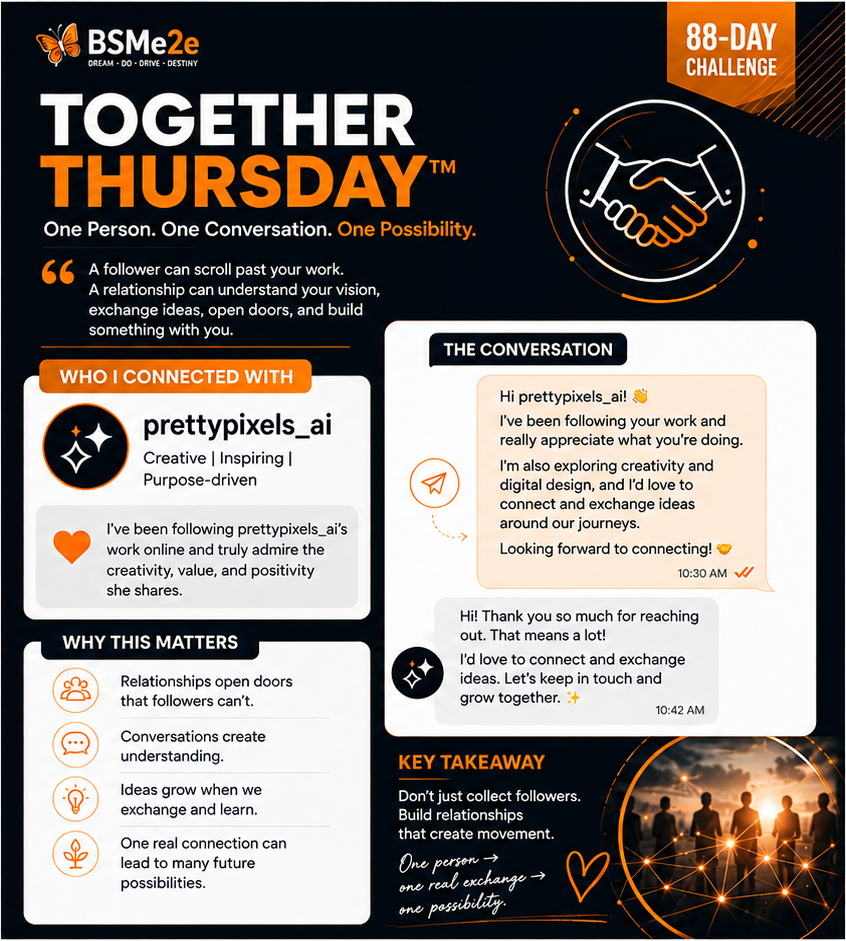 Together Thursdayβ’ β Building Meaningful Connections
