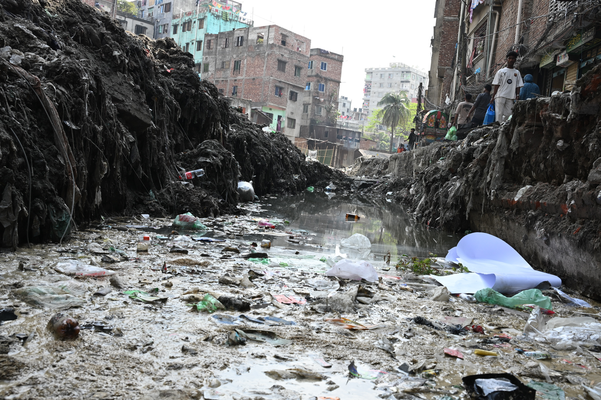 A Canal Buried in Waste